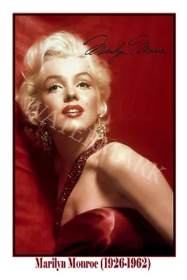 Marilyn Monroe Signed 12x18 Inch Photograph Poster - Top Quality • $28.95