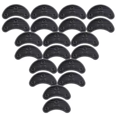 £7.16 • Buy Black Shoe Boots Repair Heel Taps Toe Rubber Plates Taps Protectors 20pcs