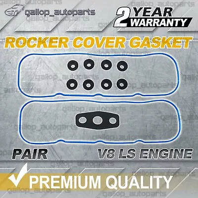 2x Rocker Cover Gasket For HOLDEN COMMODORE LS1 LS2 LS3 5.7L 6.0L 6.2L VT VX VY • $16.50