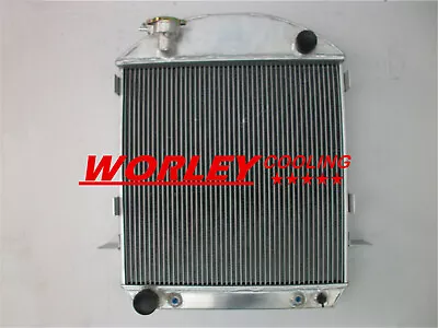 NSW-For 1924-1927 Ford Model T-Bucket Grill Shells 62mm 3 Core Aluminum Radiator • $155.92