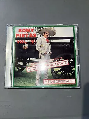 VICENTE FERNANDEZ “SONY PISTAS VOL. 5 (CD-1996) El REY VOLVER VOLVER 12 • $9.99