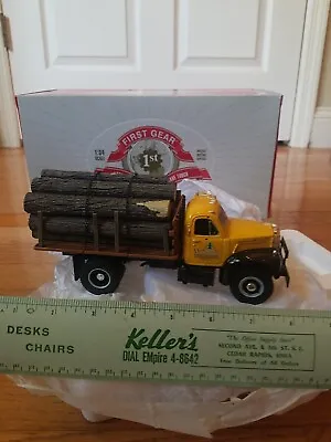 Warren Timber 1960 Mack Model B Logging Stake Truck By First Gear 1/34th Scale  • $91.76