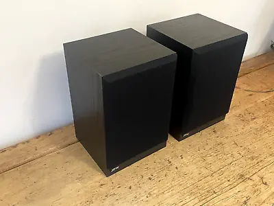 Jpw Speakers Gold Monitor 2 Way Loudspeaker System Black Bookshelf Good Cond • £34.99