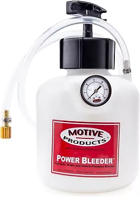 Motive Products 0090 NPT Power Bleeder 2-Quart Tank With Hose • $48.99