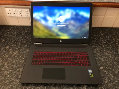 $500 • Buy OMEN By HP Gaming Laptop PC 17-w007TX - 17.3  I7-6700HQ/16GB/128GB SSD/1TB
