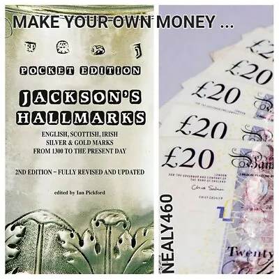 £19.99 • Buy Pocket Edition Jackson's Hallmarks Of English Scottish Irish Silver & Gold Marks