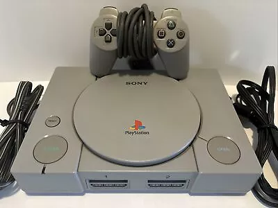 SONY PLAYSTATION 1 PS1 PSone Console TESTED Model SCPH-5501  W/Controller • $39.96