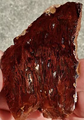 46g Lavic Flame Moss Agate Slab Rough Cabbing Lapidary High Grade A+ Mexico • $20.40