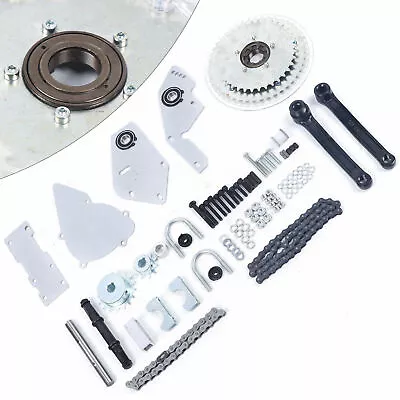 Shifter Kit Jackshaft Kit 415 Chain 66cc 80cc Gas 2-stroke Bicycle Silver NEW • $85.49