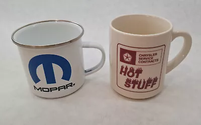 Mopar Dodge Plymouth Chysler Coffee Cups (2) • $4
