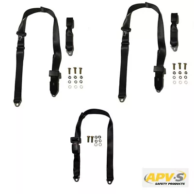 Rear Seat Belt Kit For Nissan Datsun 100A E10 1970-77 Sedan - ADR Approved • $277.75