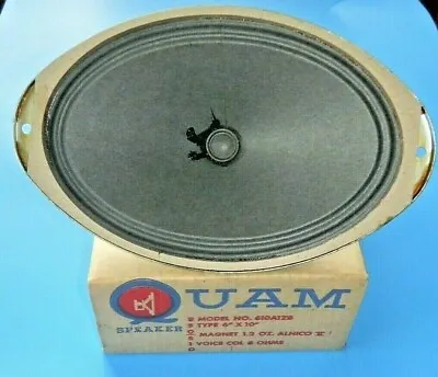 Vintage QUAM 610A1Z8 Speaker 6 X 10  Front - Full Size Ford Mercury 1963-64 NOS • $99.99