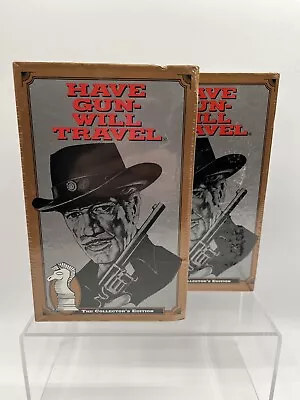 Have Gun Will Travel VHS Collectors Ed. Columbia House 1995 Lot Of (2)New Sealed • $18