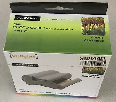 Photo Cube Compact Printer Color Cartridge ACS-IP-P10-VP   VuPoint Solutions • $21.95