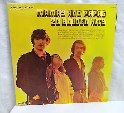 Mamas And Papas 20 Golden Hits Abc/dunhill Dsk-50145 Terre Haute Pressing Lp • $19.95