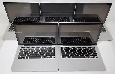 Lot Of 5 MacBook Pro Mid 2012 Intel Core I5-3210M 4GB RAM 500GB HDD Catalina • $32