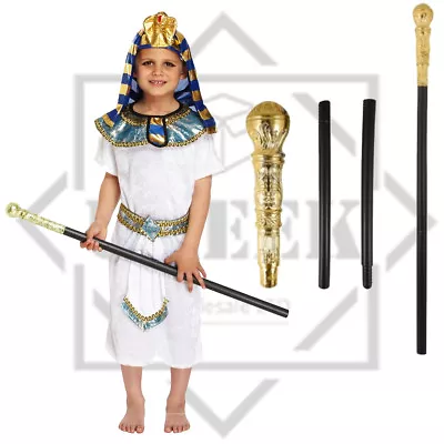 £13.99 • Buy Boys Fancy Dress Costume White Egyptian Pharaoh  Outfit Kids School Book Week 