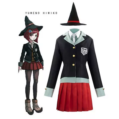 Danganronpa V3 Killing Harmony Yumeno Himiko Cosplay Costume Uniform Book Week • $85.77