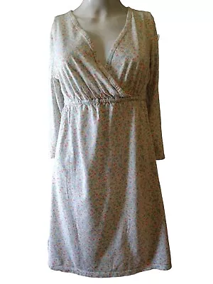 Motherhood Maternity Woman Medium Nightgown  Sleepwear Pastels  Floral  • $12