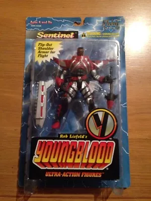 1995 Mcfarlane Toys Sentinel Youngblood Ultra Action Figure MOC • $16.99