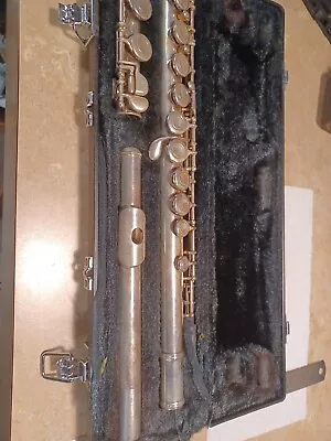 Yamaha Silver Plated Flute 225SII W/ Case • $65