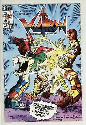 Voltron 3 - Hot Series - High Grade 9.2 NM- • $15.99