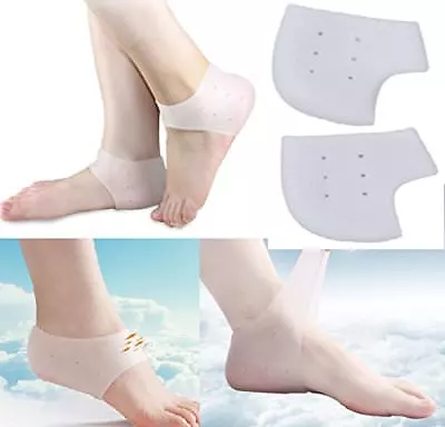 Silicone Moisturizing Gel Heel Sock Cracked Foot Skin Care Support Protector • $6.99