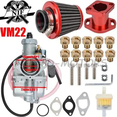 Carb VM22 Carburetor Kit For Predator 212cc GX200 196cc Mikuni Mini Bike Go Kart • $41.57