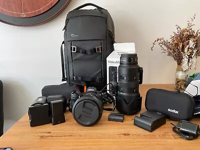 Nikon Z 7II Mirrorless Camera And Lens Bundle (1340 Shutter Count) • $5100