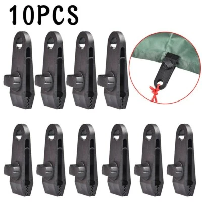 $21.29 • Buy Tarp Clamp Clip Set Car Cover Tent Tie Down Emergency Survival Canopies