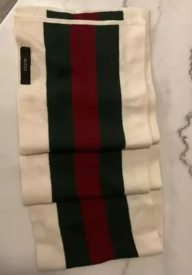 Authentic Gucci Unisex Web Design Scarf • $169.99