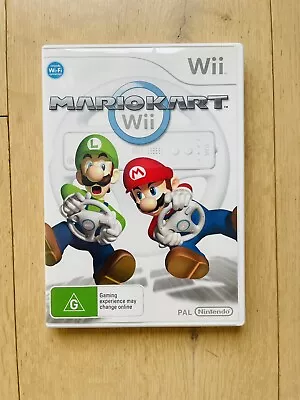 Mario Kart Nintendo Wii Complete With Manual Free Tracked Postage. • $28