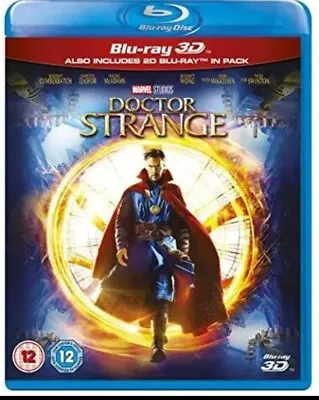 MARVEL Doctor Strange 3D 2D Blu-Ray DVD 2 Disc Set|New Seal REG B|B.CUMBERBATCH • £9.95