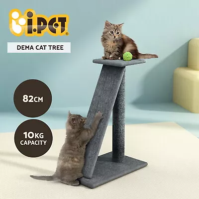 I.Pet Cat Tree Scratching Post Tower Scratcher 82cm Condo Trees House Climb • $34.95