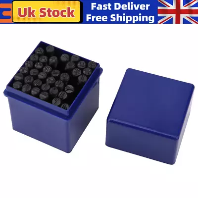 36pc Number Letter Stamp Punch Set For Imprinting Metal Leather Wood Plastic 5mm • £9.42