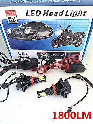 50W CREE LED Headlight Fog Light 9005 Conversion Kit 1800LM Super White • $24.99