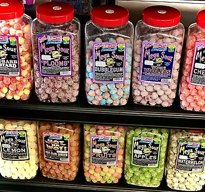 Mega Sour Assortment MIX  Barnetts Super Sour Sweets Traditional Sweets SOUR • £9.99