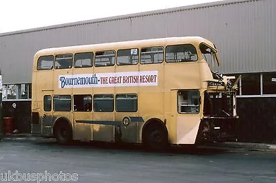 London Country Damaged Bournemouth Fleetline Leatherhead 25th Feb 1978 Bus Photo • £2.70