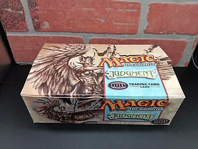 Magic The Gathering Judgment EMPTY Booster Box *Damaged READ USED MTG Judgement • $15