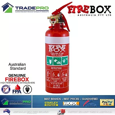 Fire Extinguisher .75kg ABE Dry Powder 750g & Bracket Car Boat Home Aust Approve • $39