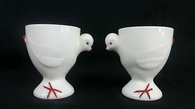 Vintage Westmoreland Hen Milk Glass Egg Cup/bowl Set. Beautiful!!  • $25