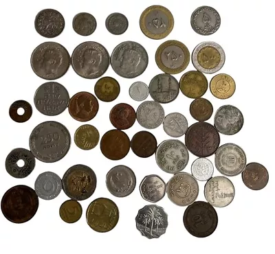 Lot Of 44 Middle Eastern Coins Middle East Coin • $95