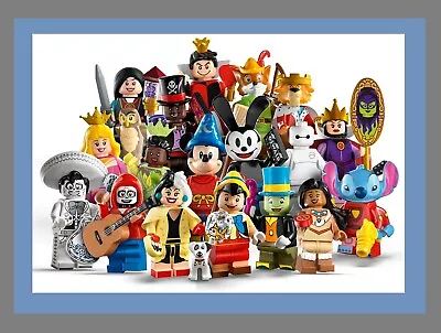 LEGO 71038 DISNEY 100 - Series 3 Minifigures Baymax Robin Hood Wizard Mickey CMF • $2.99