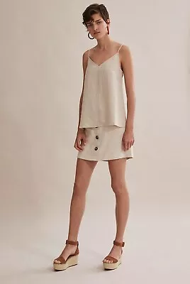 $49.99 • Buy NWT $99 Designer COUNTRY ROAD Pure French LINEN Cami TOP 6 8 10 12 14 16 Colours