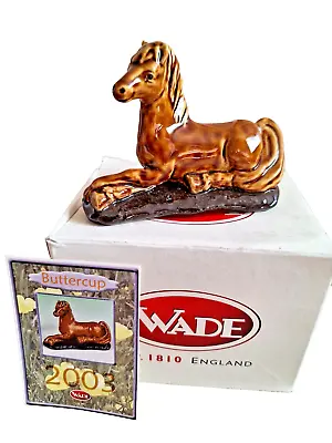 Wade Buttercup Horse Ornament 2003 Boxed 9cm New • £8