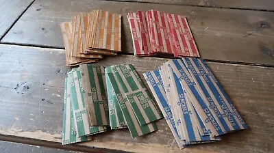 Vintage Lot Of Coin Roll Wrappers • $22