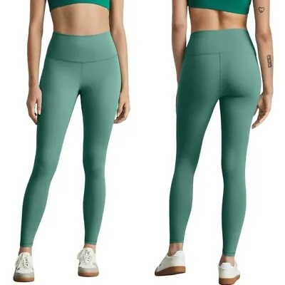 Everlane Size L Green The Perform 24/7 High Rise Ankle Athletic Leggings - New • $42.50