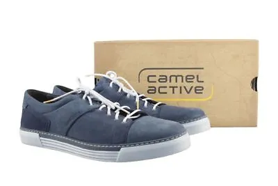 Camel Active Men's Low Shoes 14 Blue Jeans New • £75.73