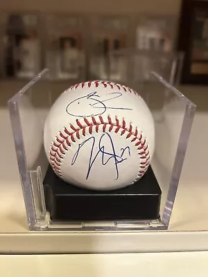 Mike Trout Tim Lincecum Dual Signed Baseball Autograph PSA DNA Authentic Angels • $800