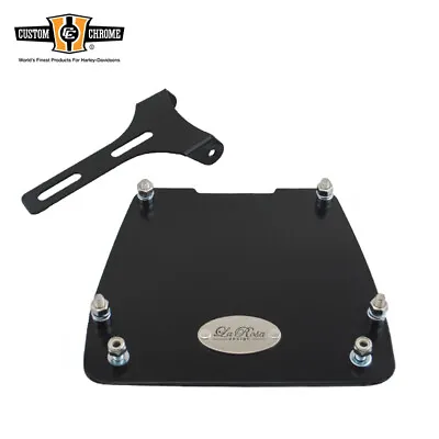 Black Solo Seat Conversion Kit LaRosa Design Fit For Harley Dyna Glide 1996-2024 • $152.99